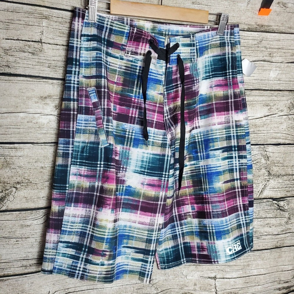 CIRE Highland 4-way Stretch Men's Longer Length Boardshort size 32